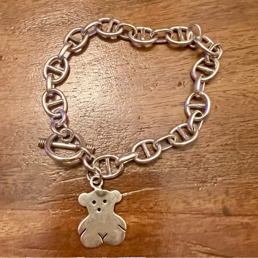 925 Sterling Silver Teddy Bear Charm